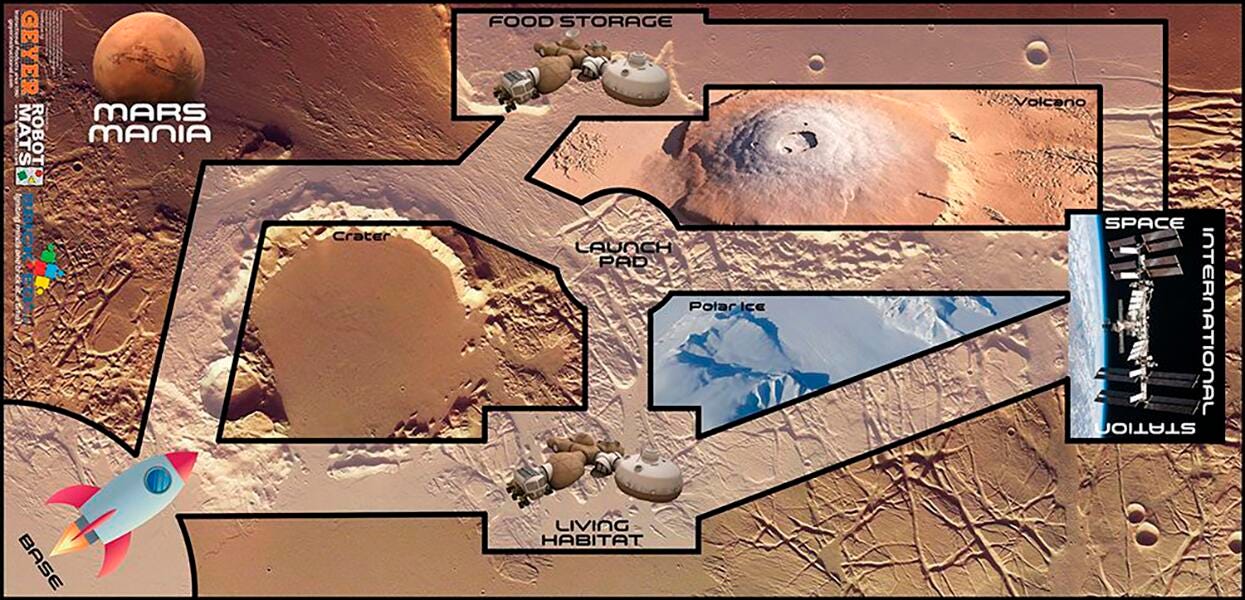 BRICKED MARS MANIA FLL SIZE 9275 X 4475 INCHES