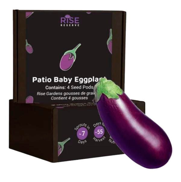 PATIO BABY EGGPLANT 4PK