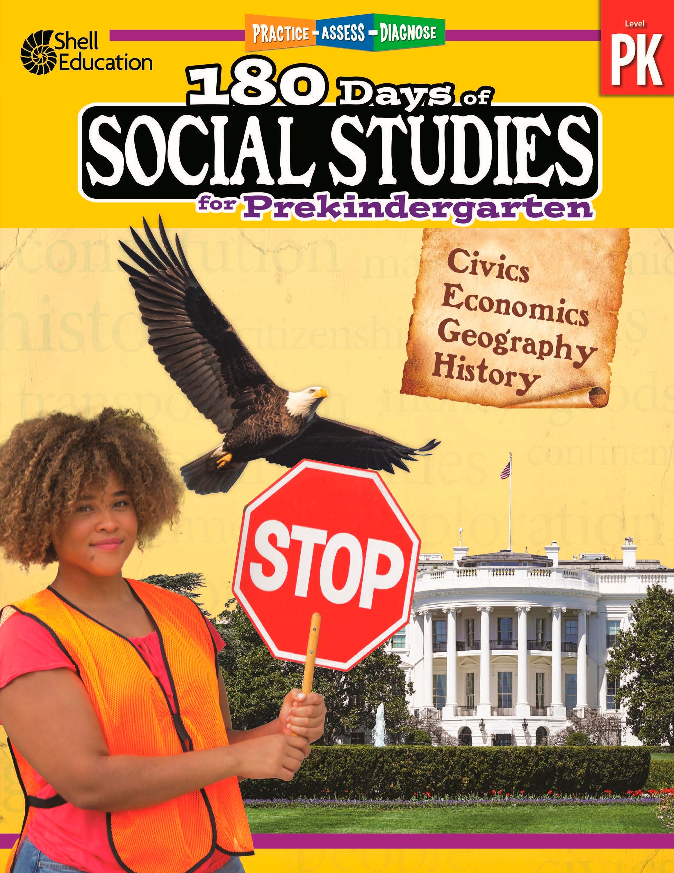 WORKBOOK 180 DAYS OF SOCIAL STUDIES GRADE PREK
