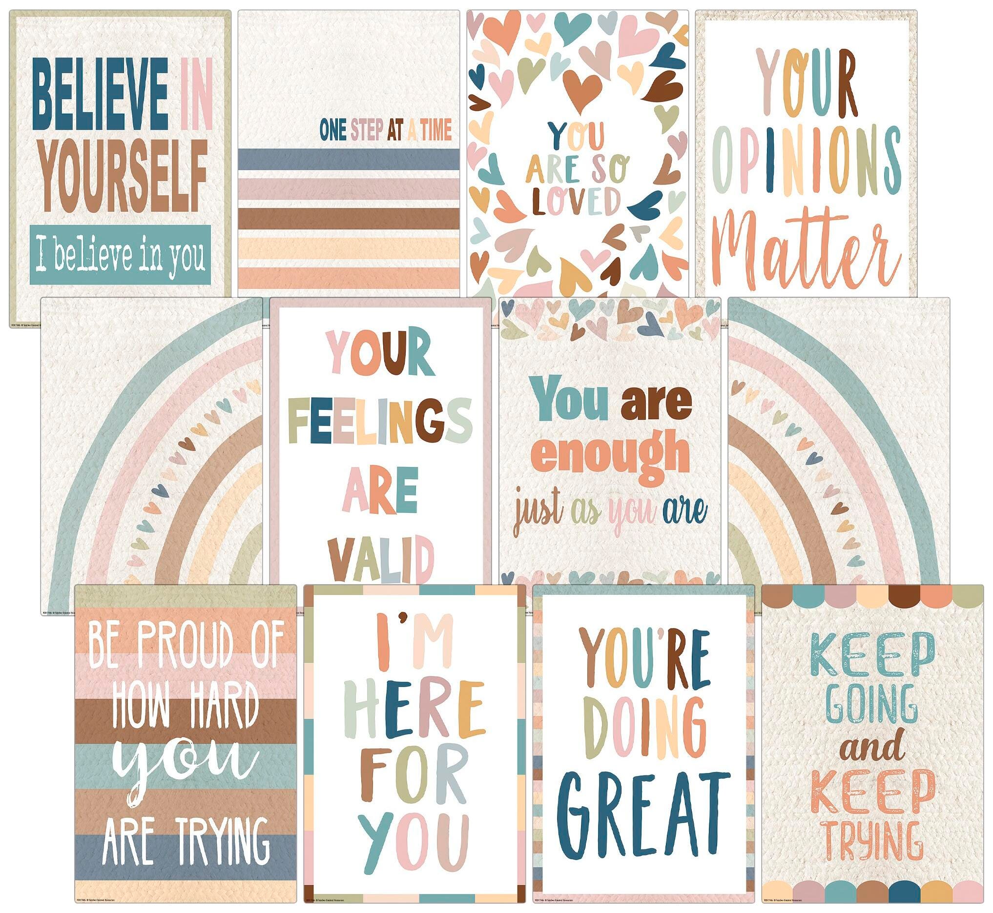 POSTERS EVERYONE IS WELCOME PACK OF 12