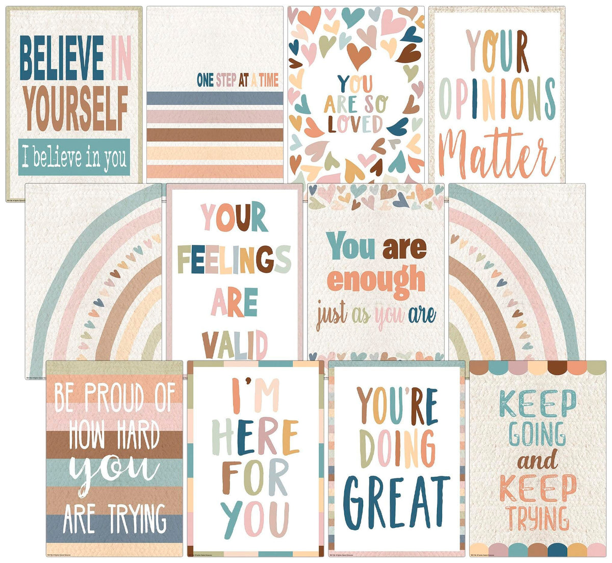 POSTERS EVERYONE IS WELCOME PACK OF 12