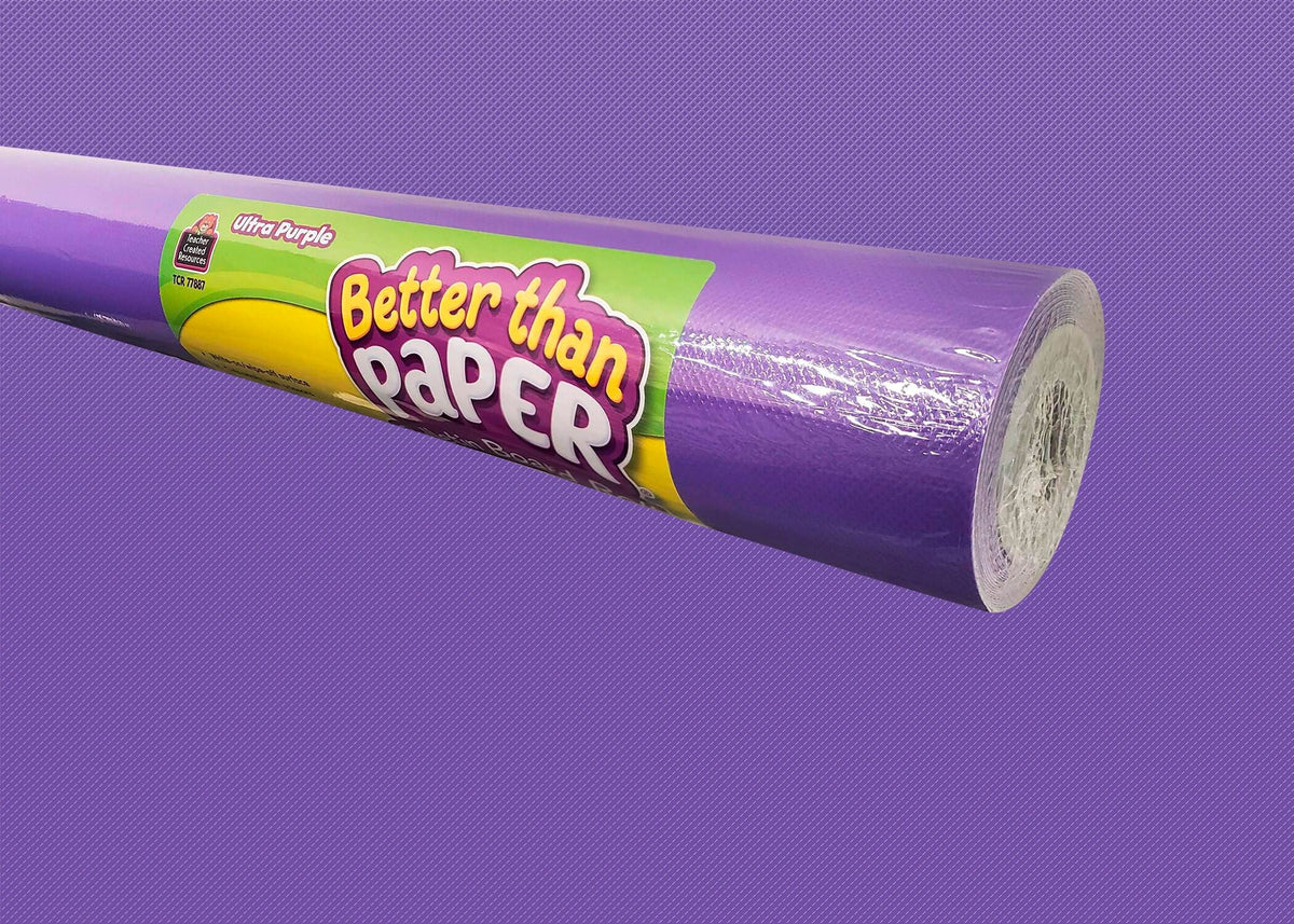 PAPER BULLETIN BOARD BETTER THAN PAPER ROLL - ULTRA PURPLE - 4X12 FT