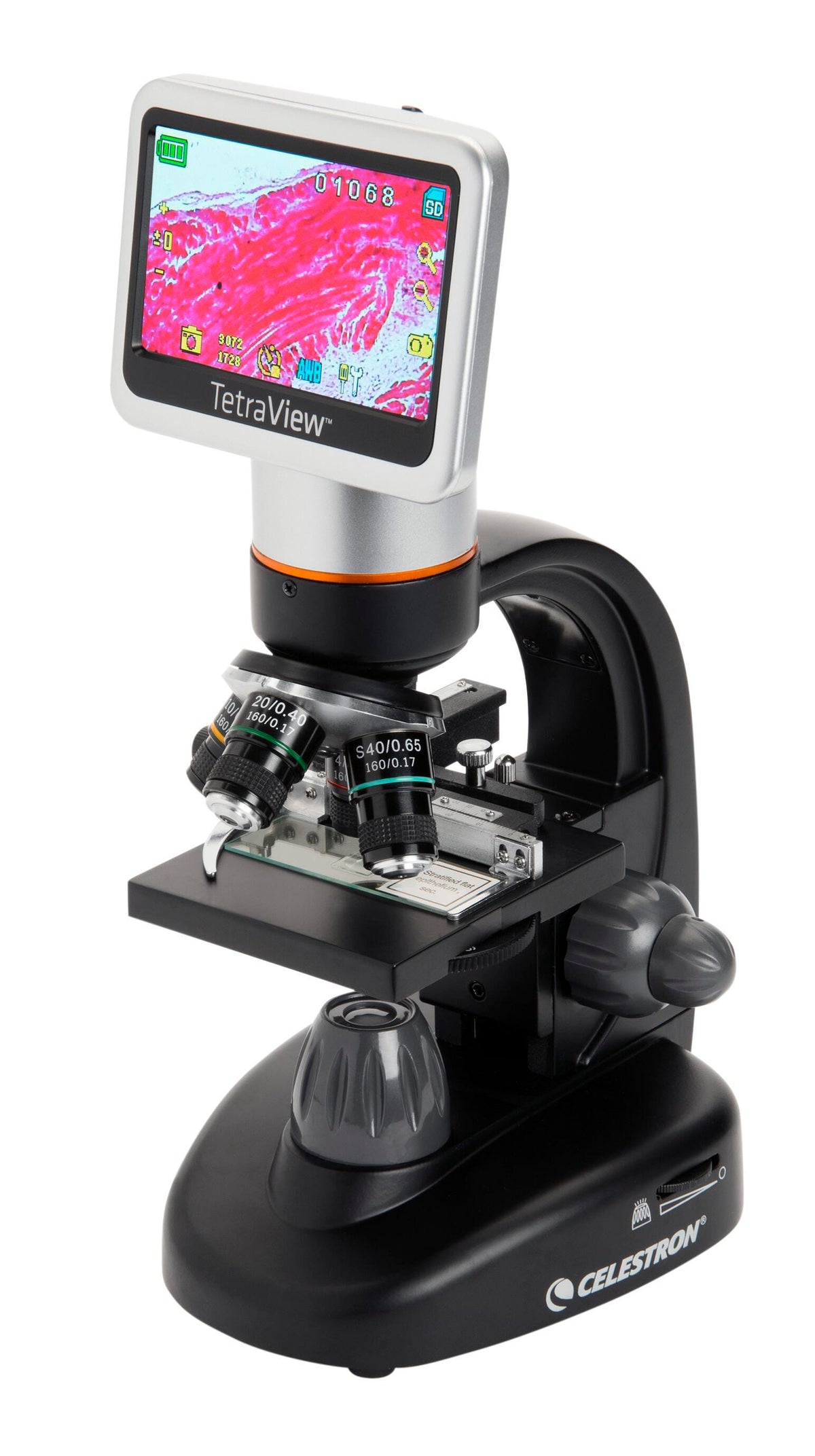 TETRAVIEW LCD DIGITAL TOUCH SCREEN MICROSCOPE