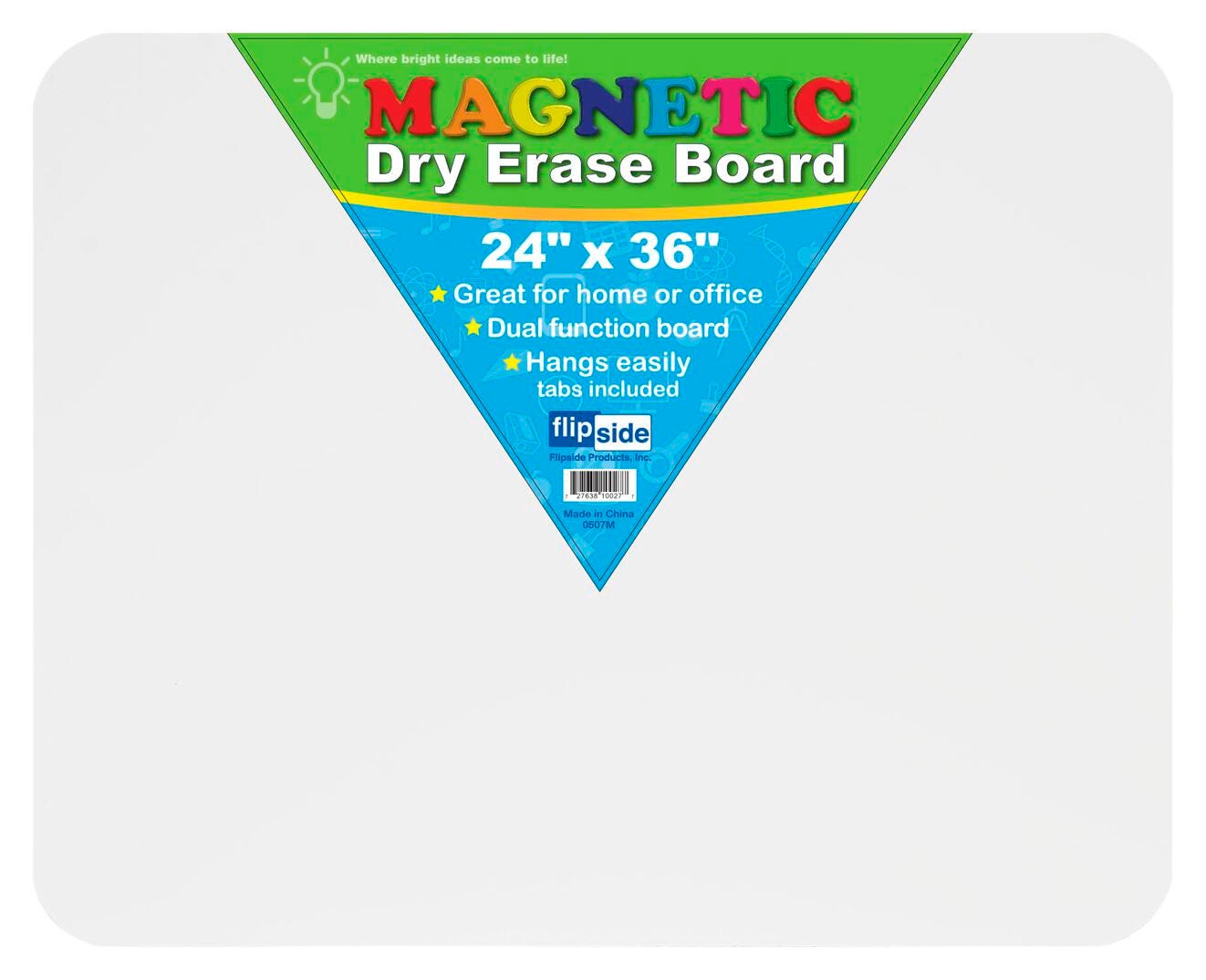 BOARD MAGNETIC DRY ERASE UNLINED 24X36 EACH