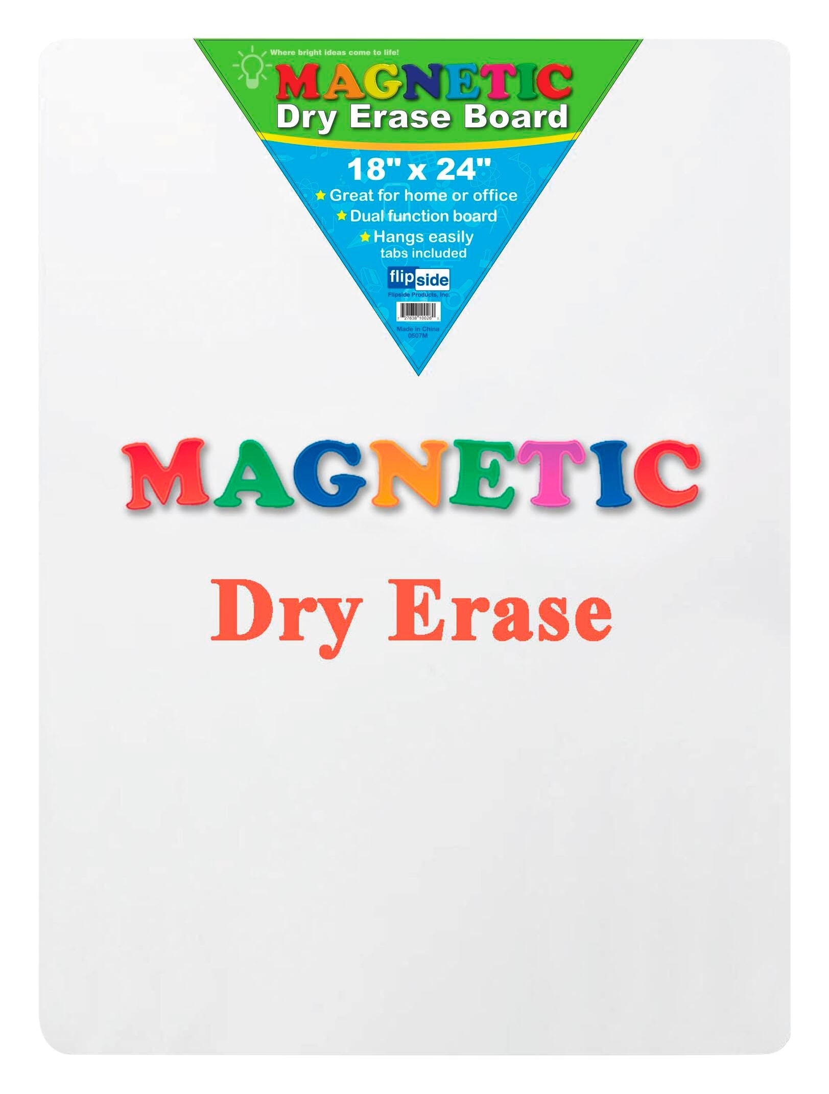 BOARD MAGNETIC DRY ERASE UNLINED 18X24 EACH