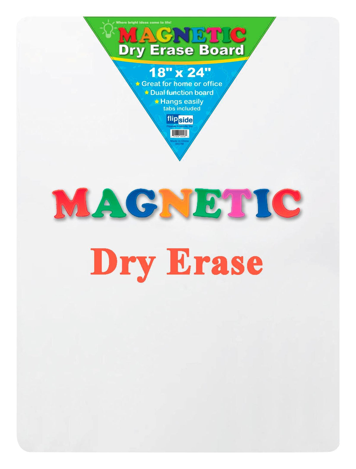 BOARD MAGNETIC DRY ERASE UNLINED 18X24 EACH