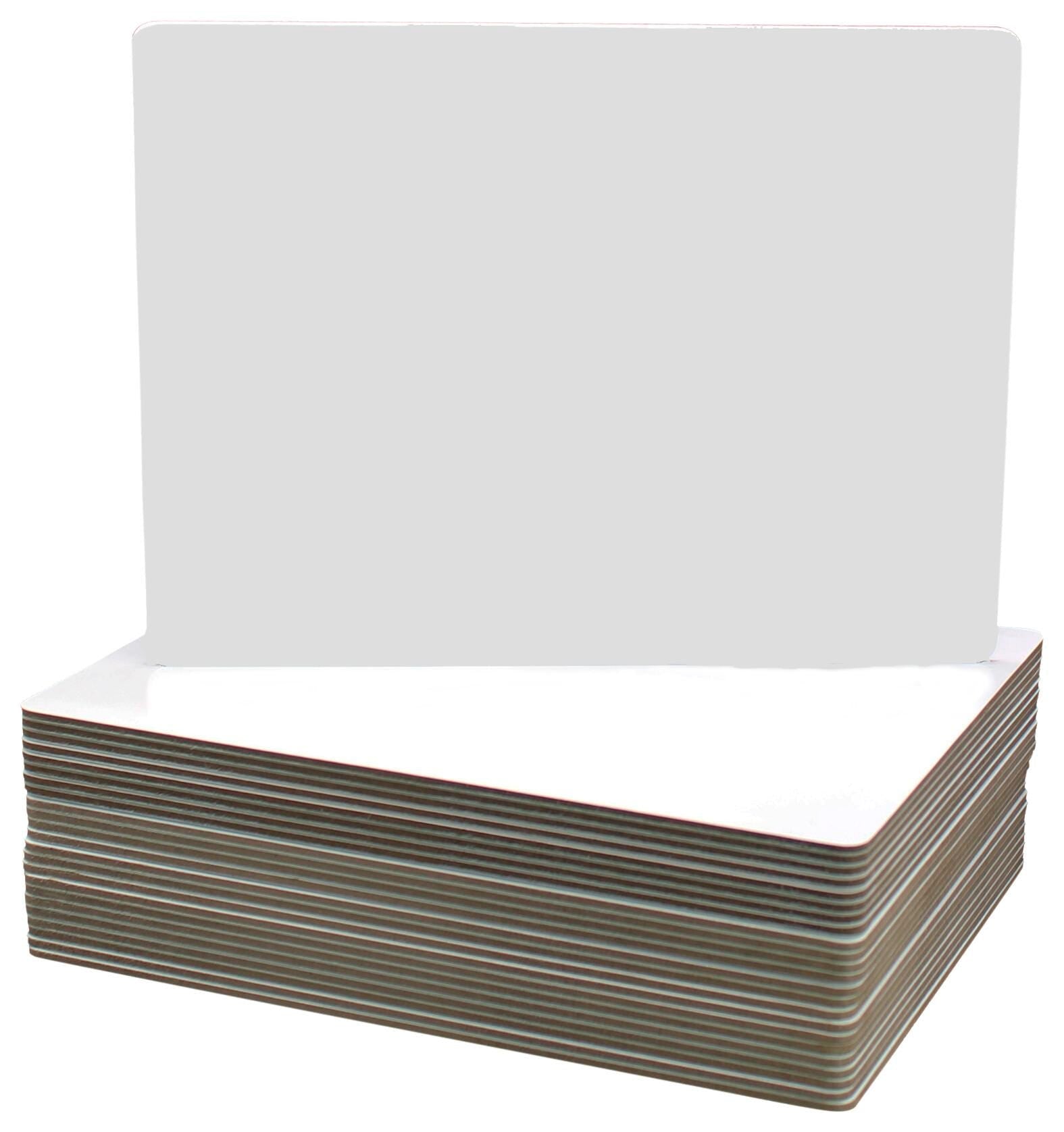 DRY ERASE BOARD MAGNETIC UNLINED 9X12 PACK OF 24