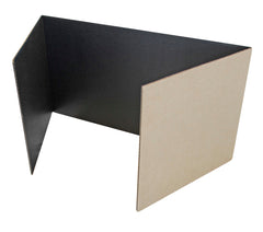 BOARD STDY CAR 12 X 48 IN BLK PACK OF 12