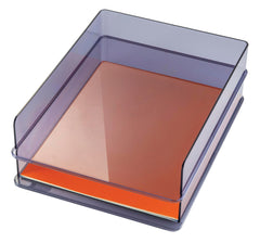 LETTER TRAY OFFICEMATE GRAY PACK OF 2