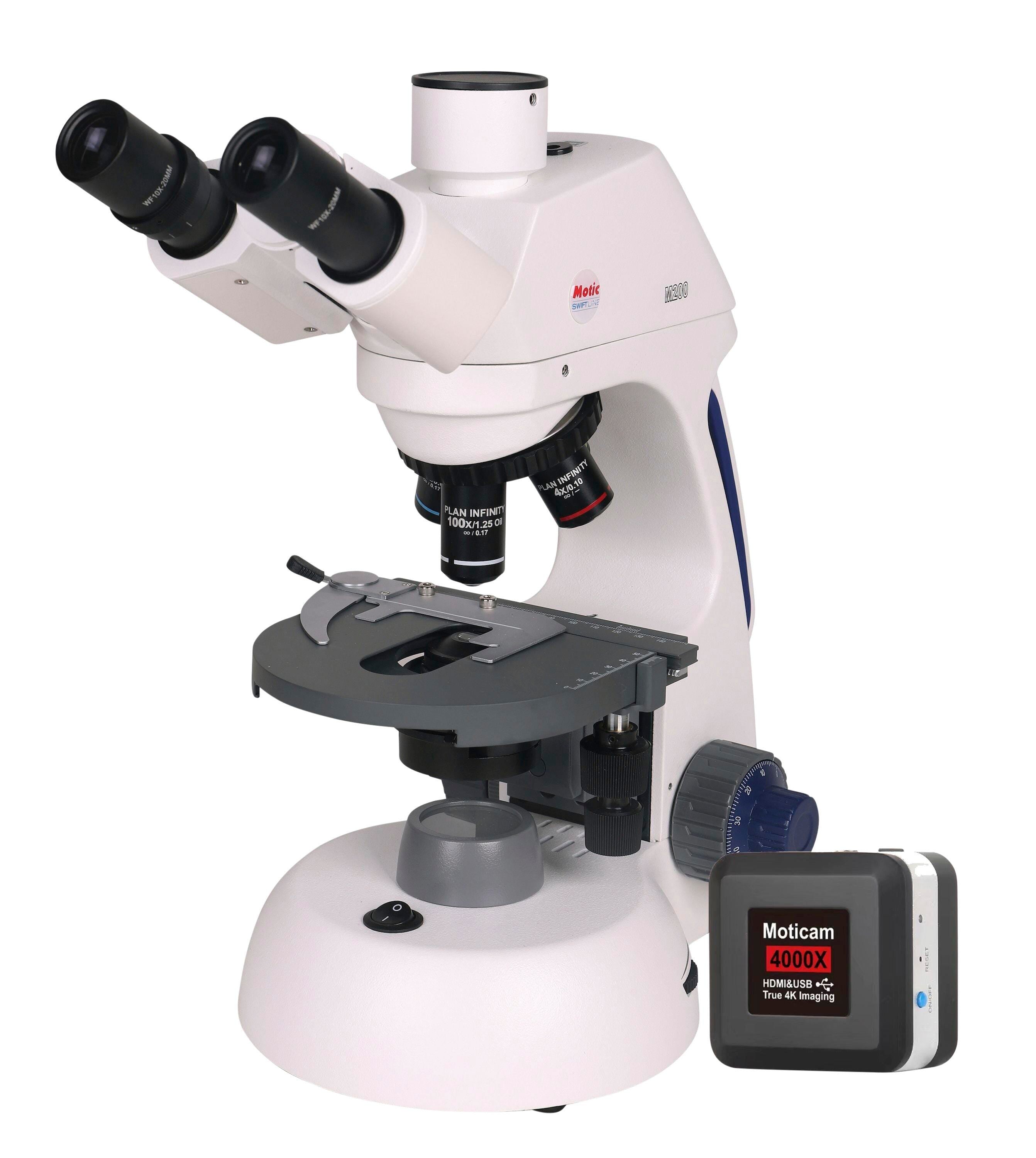 ADVANCED MICROSCOPE WITH HD CAMERA
