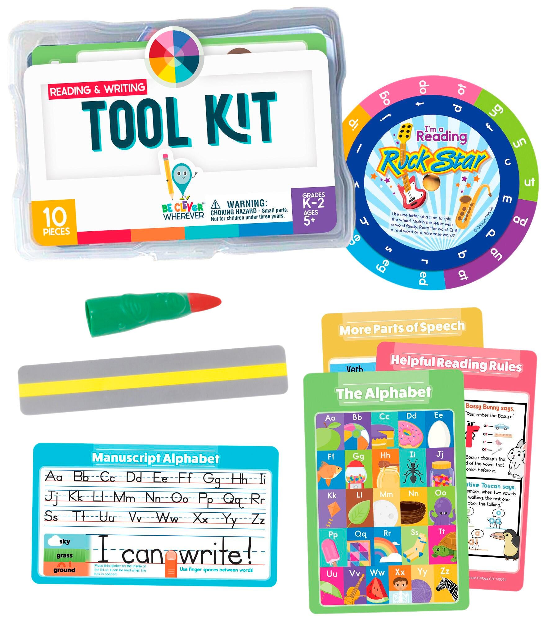 KIT READING AND WRITING TOOL GRADES K-2