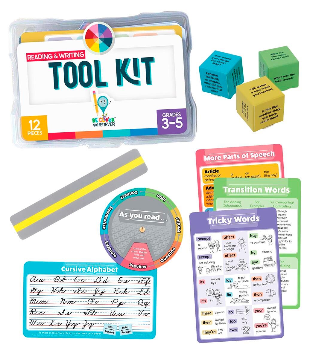 KIT READING AND WRITING TOOL GRADES 3-5