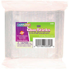 GLUE STICKS MINI CREATIVITY STREET PACK OF 100