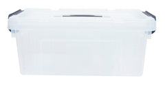 SPACEXPERT X SMALL STORAGE BIN WITH LID 15 QT - CLEAR - EACH