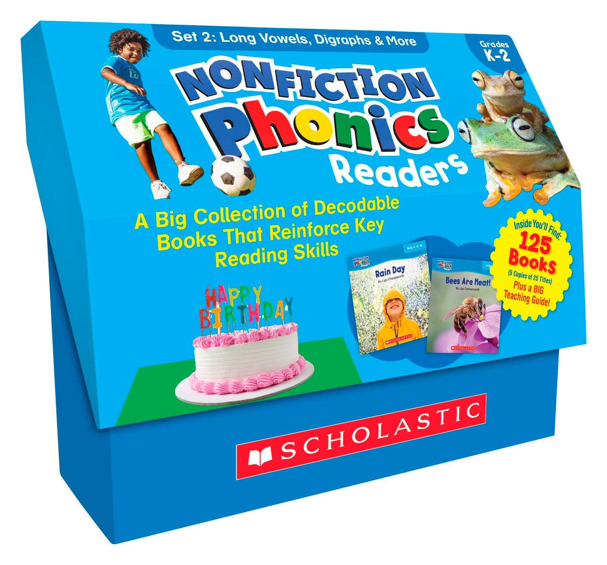 BOOKS NONFICTION PHONICS READERS LONG VOWELS CLASS SET 2