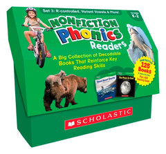 BOOKS NONFICTION PHONICS READERS R-CONTROLLED VARIENT VOWELS CLASS SET 3