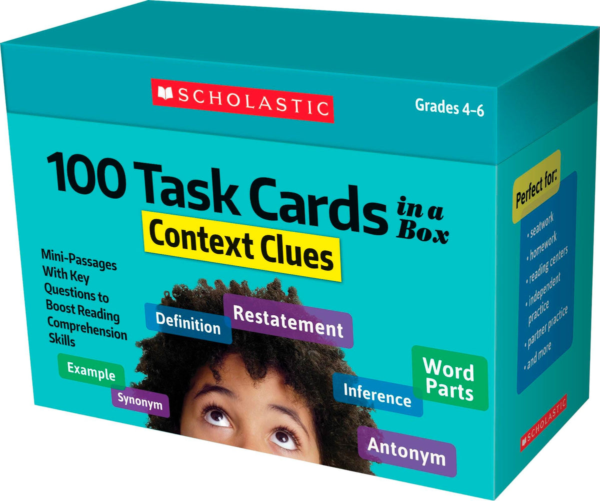 TASK CARDS CONTEXT CLUES