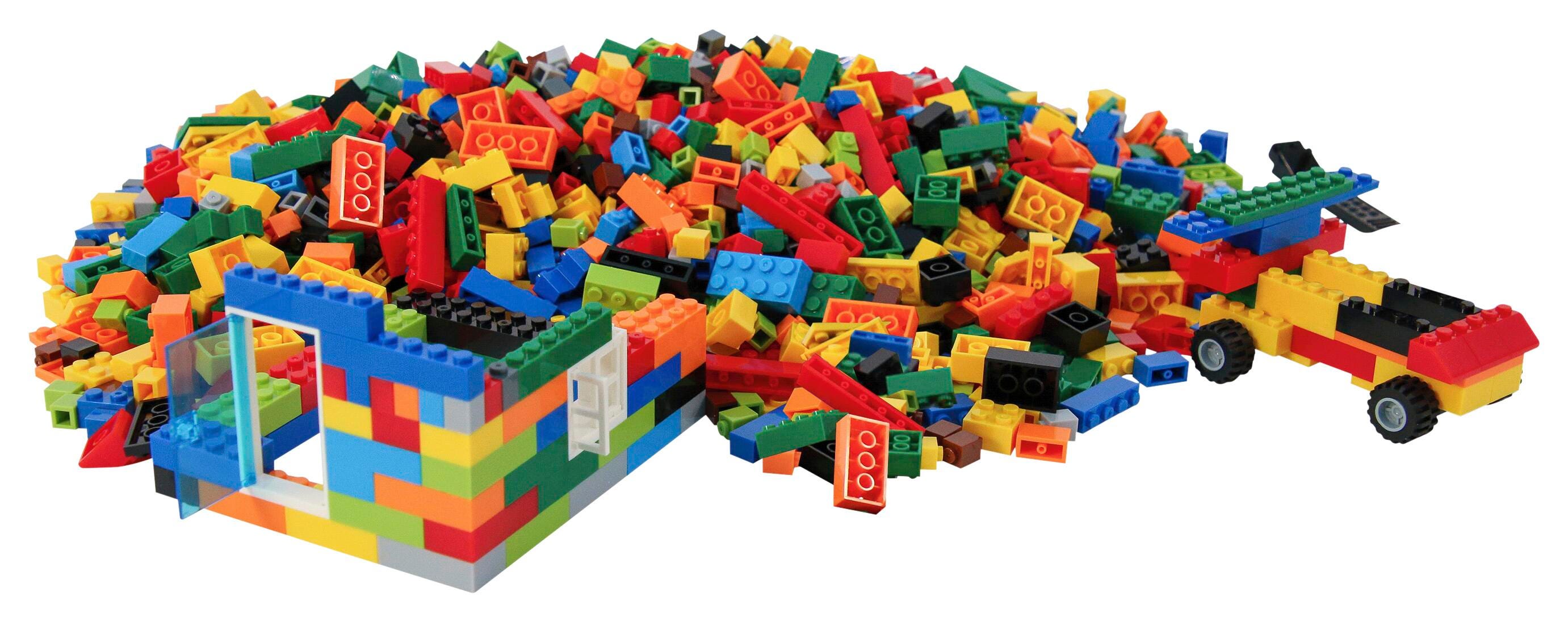STANDARD-SIZE BUILDING BRICKS - SET OF 1700