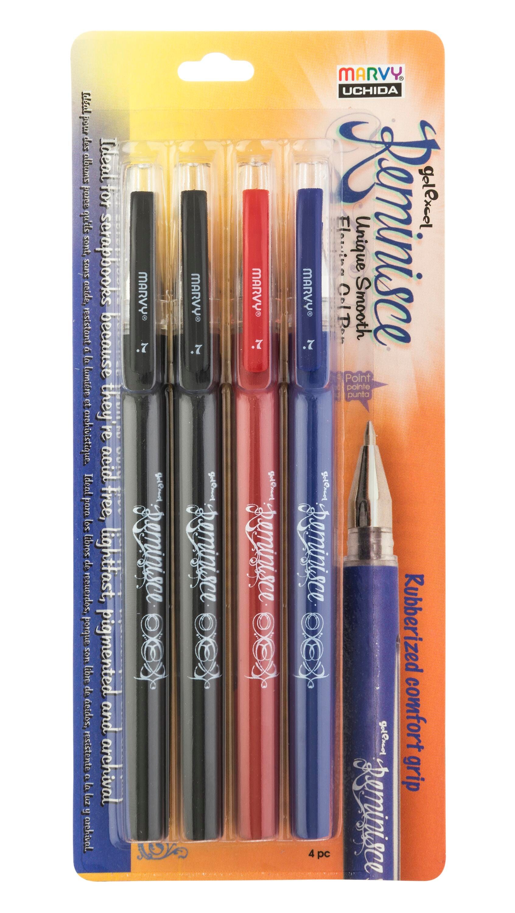 PENS MARVY GEL REMINISCE CLASSIC SET OF 4