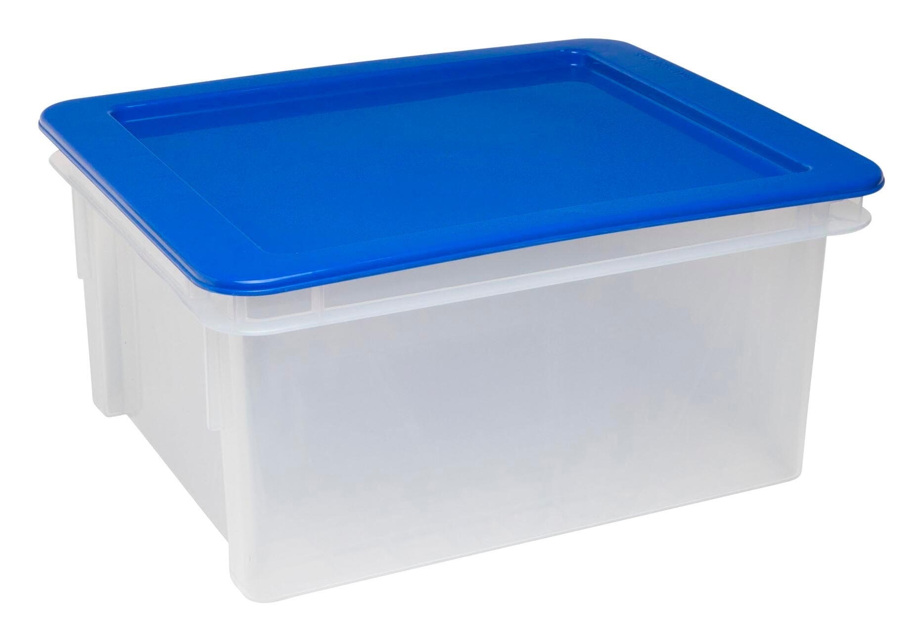 STORAGE TOTE TUFF W/LID 14X11.25X6.5 MEDIUM EACH