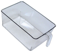 BIN LARGE WITH HANDLE CLEAR 4.5IN X 12IN X 7 IN EACH
