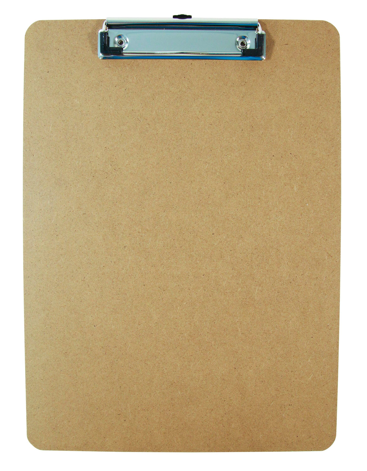 CLIPBOARD MASONITE 9X12.5 IN LETTER - LOW PROFILE CLIP - SCHOOL SMART - EACH