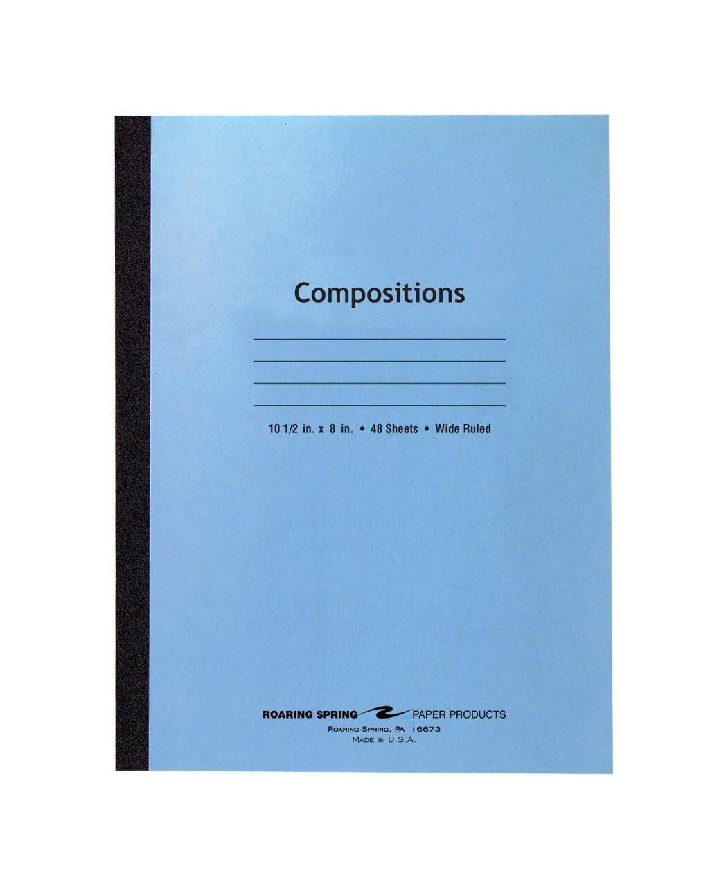 PAPER COMPOSITION NOTEBOOK 8 X 10.5 IN 48/SHEET