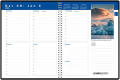 PLANNER CALENDAR 12 MONTH 8.5X11 IN EARTHSCAPE 24-25