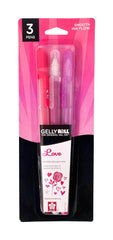 PEN GELLY ROLL MOODS LOVE SET OF 3