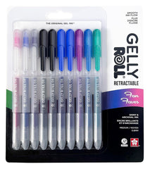 PEN GELLY ROLL RT FAN FAVES SET OF 10