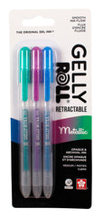 PEN GELLY ROLL RT METALLICS SET OF 3