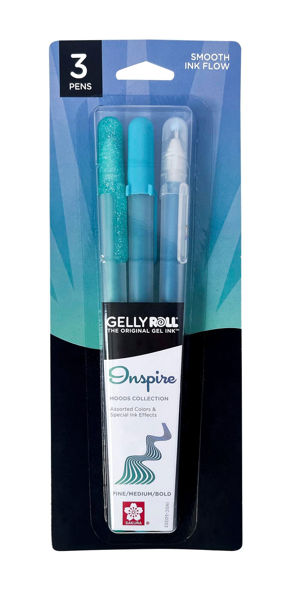 PEN GELLY ROLL MOODS INSPIRE SET OF 3