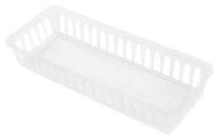 STORAGE BASKET STOREX 13 X 4 WHITE PACK OF 12