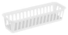 STORAGE BASKET STOREX 10 X 2 WHITE PACK OF 12