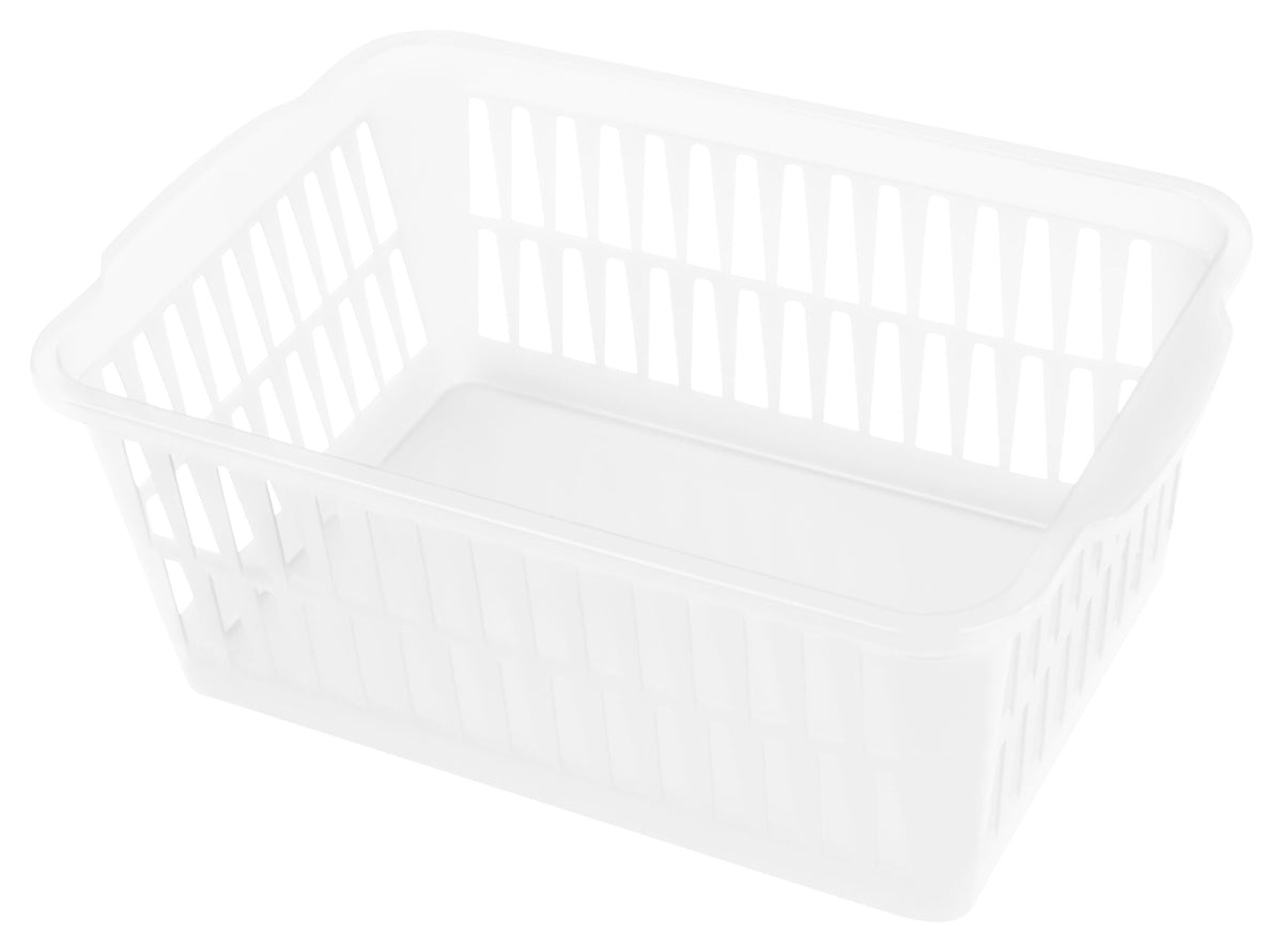 STORAGE BASKET STOREX 11 X 7 WHITE PACK OF 12