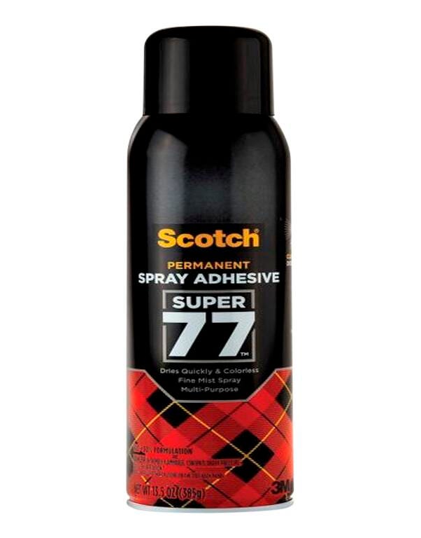 SPRAY ADHESIVE SCOTCH SUPER 77 MULTI-PURPOSE EACH