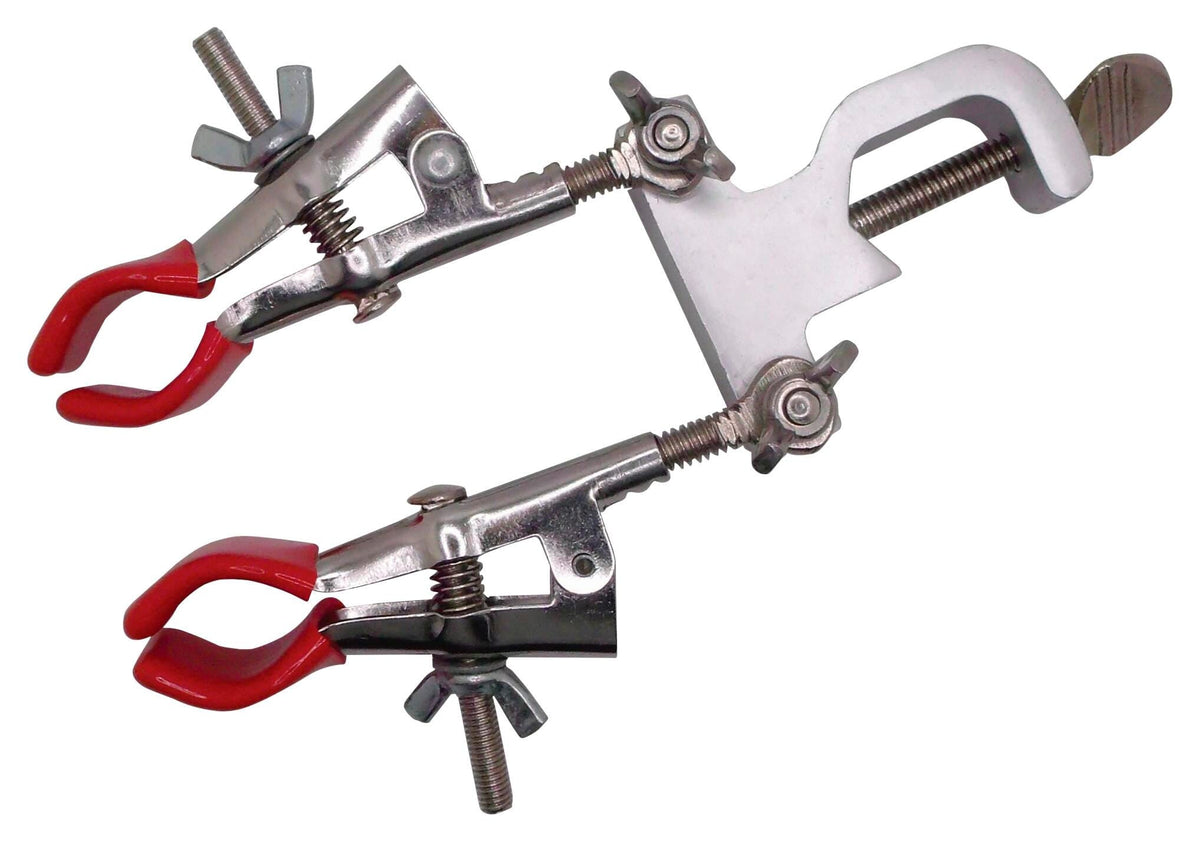 DOUBLE BURETTE CLAMP