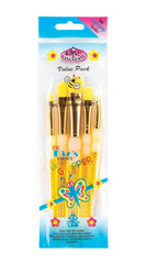 BRUSH BIG KIDS DELUXE FILBERT SET OF 5