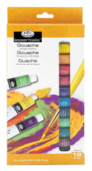 PAINT WATERCOLOR GOUACHE ROYAL 0.71 OZ SET OF 12
