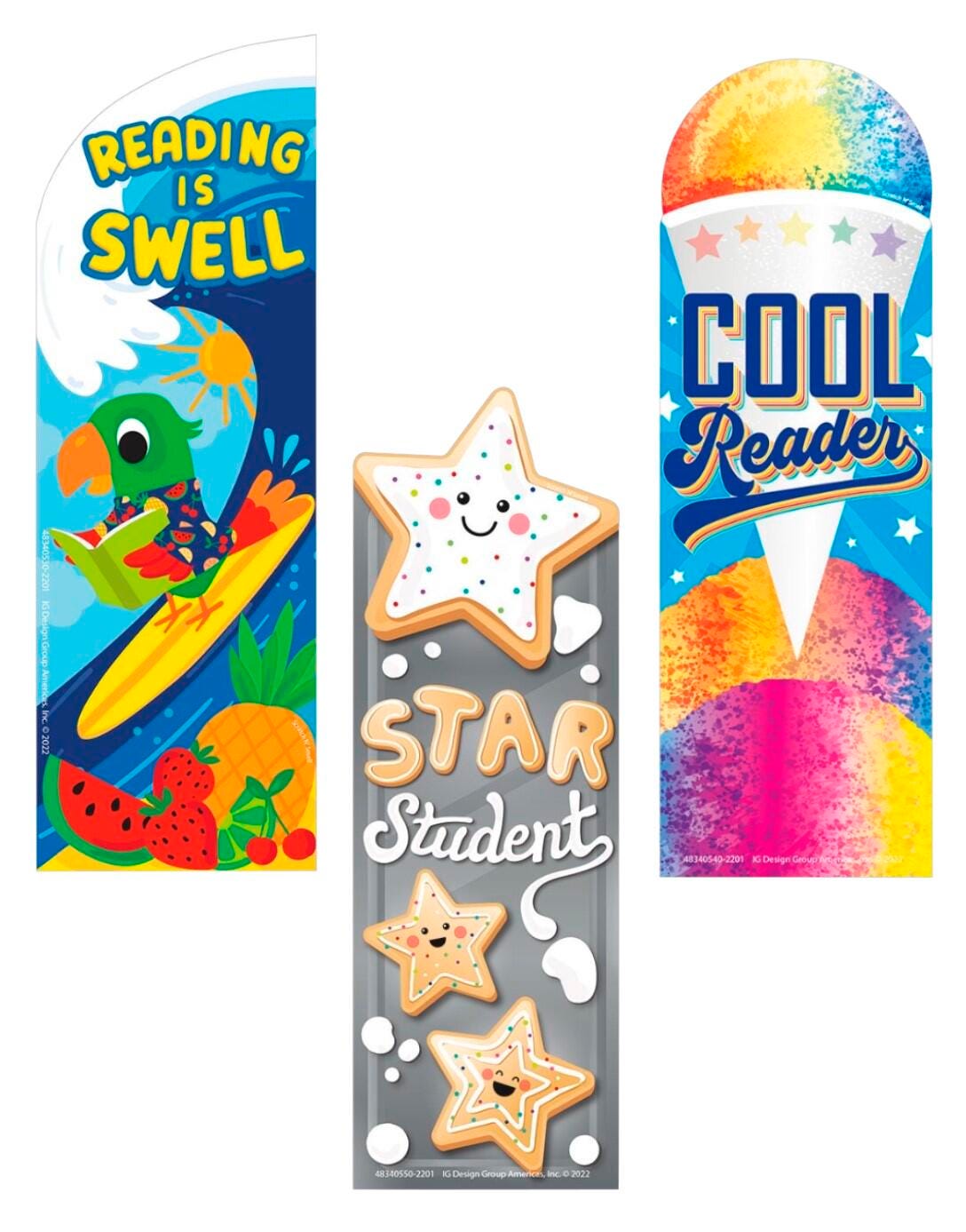 BOOKMARK BUNDLE 3 SCENTED PACKS OF 72