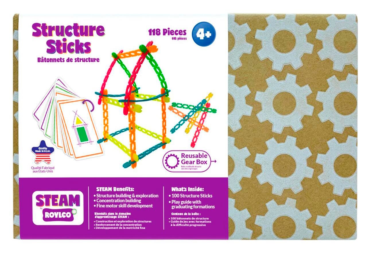 STRUCTURE STICKS 100 PLUS PLAY GUIDE