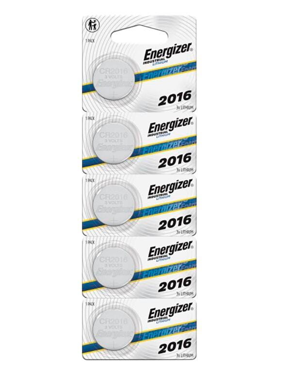 ENERGIZER INDUSTRIAL 2016 LITHIUM BATTERIES - 1 PACK