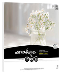 PAPER ASTROBRIGHTS BRIGHT WHITE 12 X 12 IN 70 SHTS