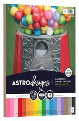 PAPER ASTROBRIGHTS ASST 18 CLR 8.5 X 11 IN 72 SHTS