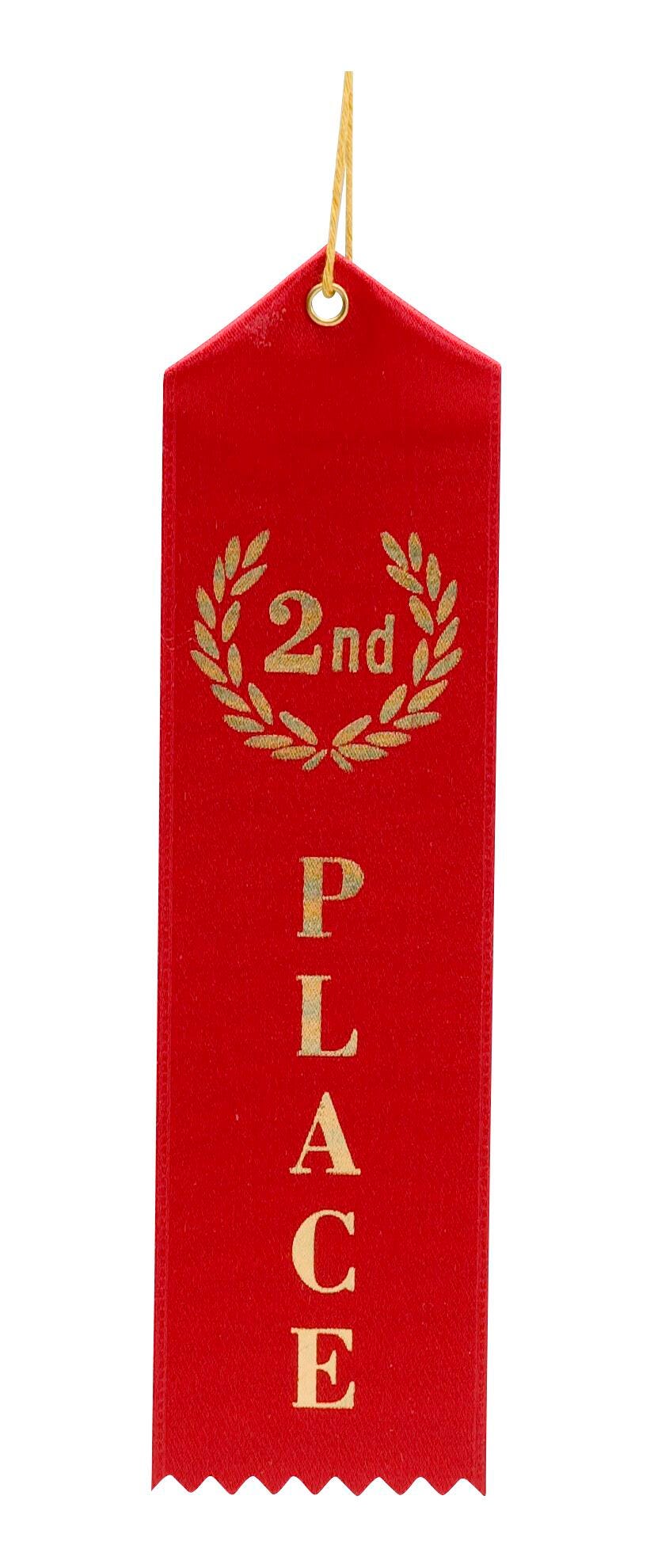 RIBBON 2ND PLACE