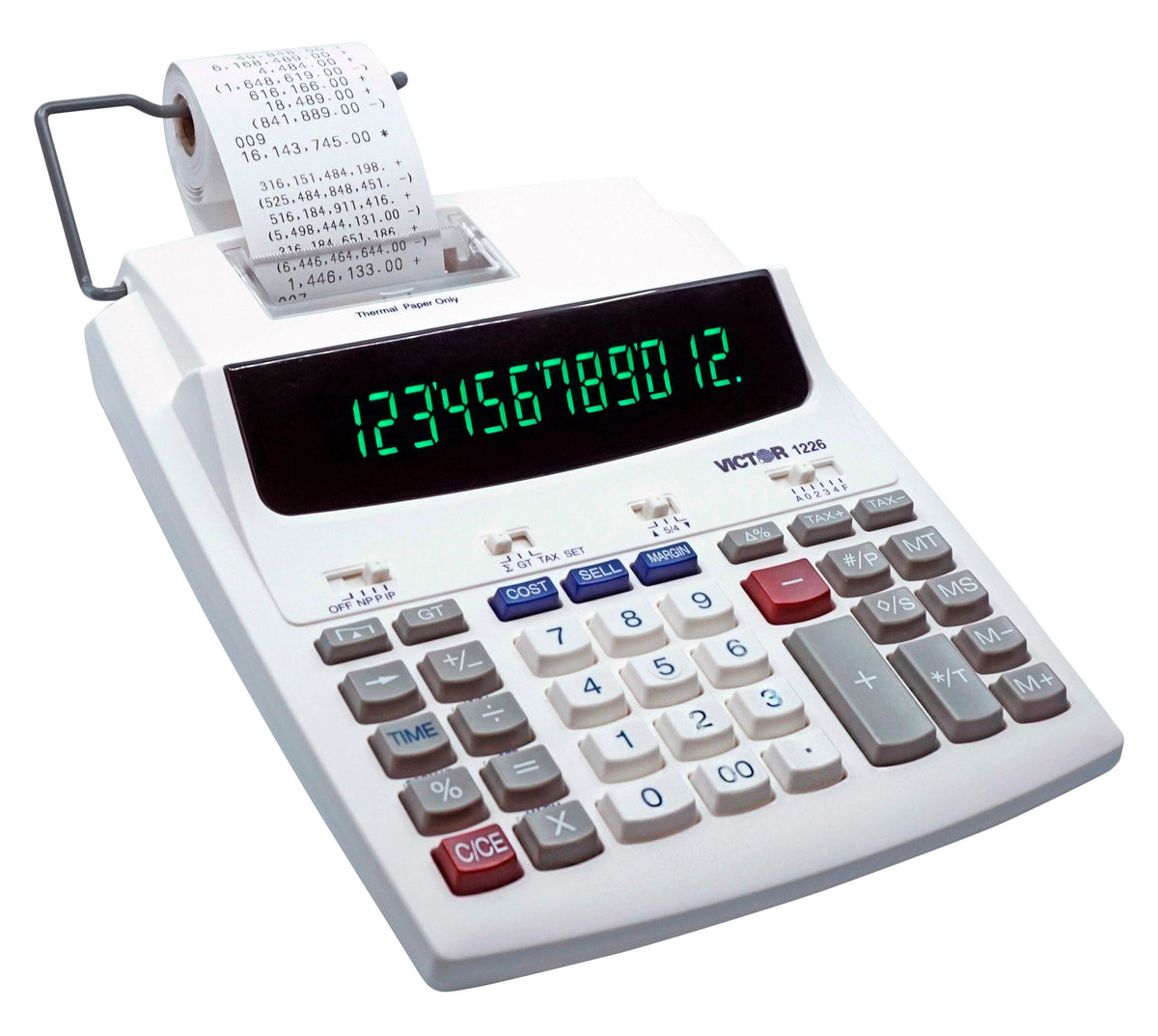 VICTOR 12 DIGIT THERMAL PRINTING CALCULATOR
