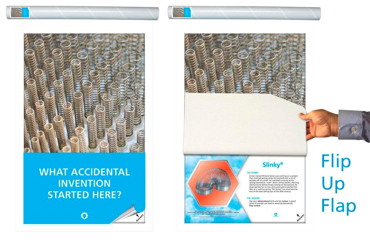 WHAT ACCIDENTAL INVENTION STARTED HERE SLINKY