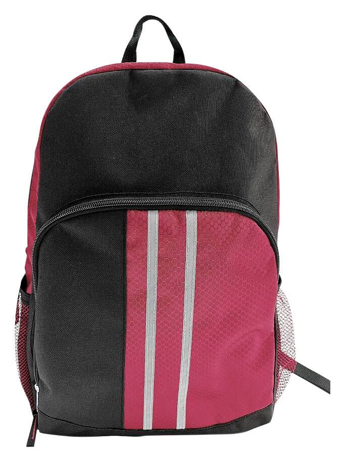 BACKPACK - ELEMENTARY STYLE - BURGUNDY - EACH
