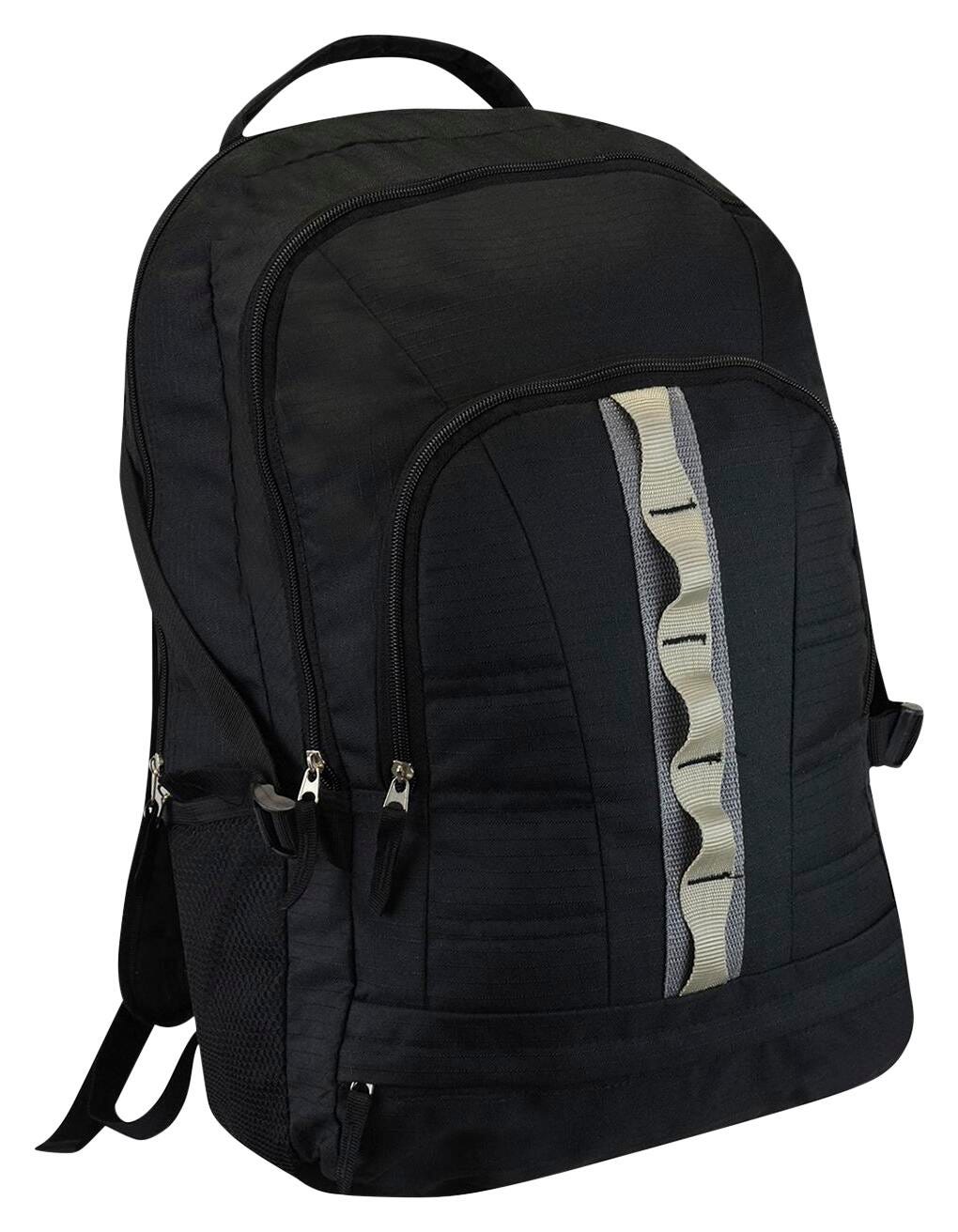 BACKPACK - HIGH SCHOOL STYLE - BLACK - EACH