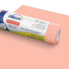 PAPER ROLL FADELESS CORAL SUGAR 48 IN X 12 FT